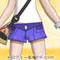ホットパンツ(パープル)